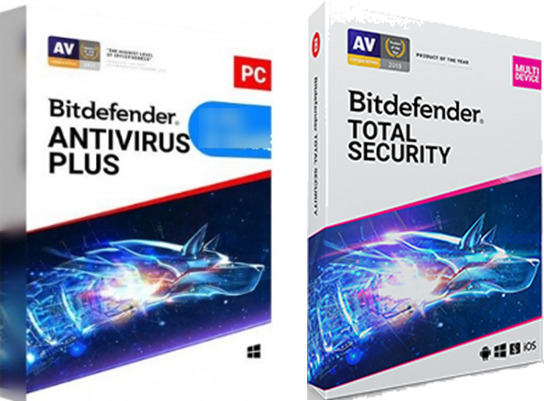 Bitdefender Antivirus Plus vs Total Security