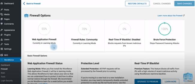 Firewall Options