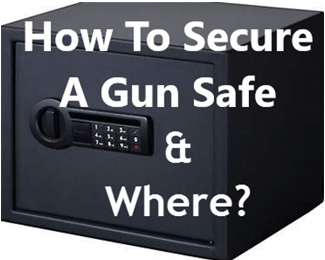 How to Bolt Down a Gun Safe