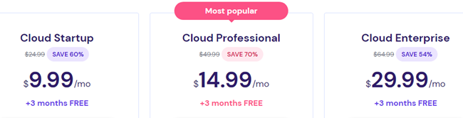 Hostinger Pricing